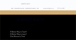 Desktop Screenshot of karatemath.org